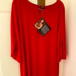 Iman Red Dress